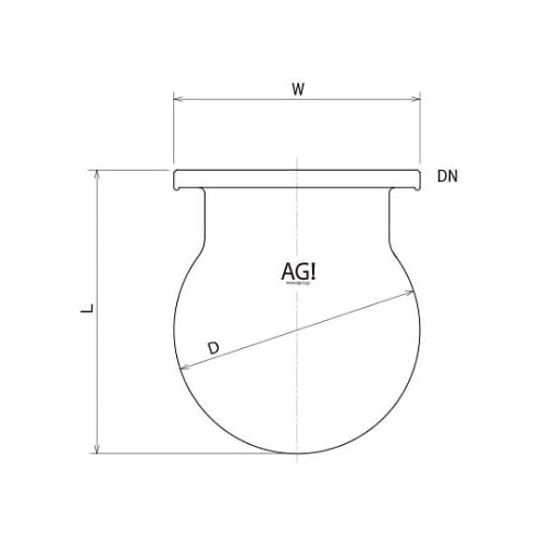 3020−1/120 球形セパラ反応容器