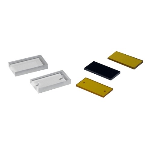 赤外光透過用窓板 CaF2 角型25×12×2mm