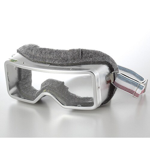 耐熱・耐薬品ゴ−グル 強化ガラス アイピ−ス交換可