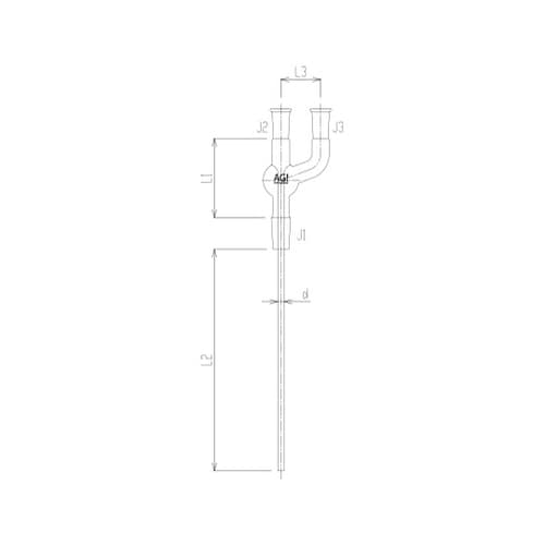 2542−5L3L−170 U字形導入管