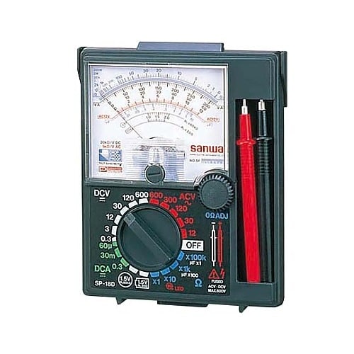 SP−18Dアナログマルチテスタ 校正付