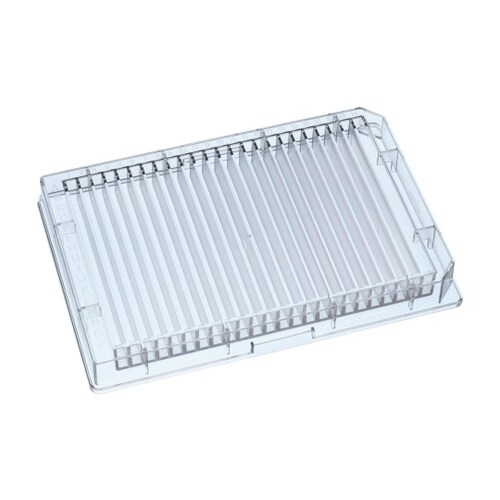 24列リザーバ 平底 PP フタ付き 滅菌済