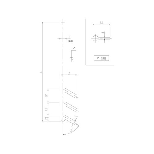 3370−8−2D フィンガーバッフル