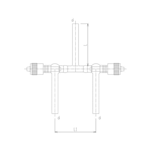 2262−8 高真空グリースレスバルブ