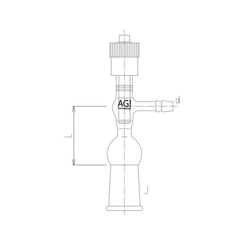 2492−1Lグリースレスバルブ付排気管