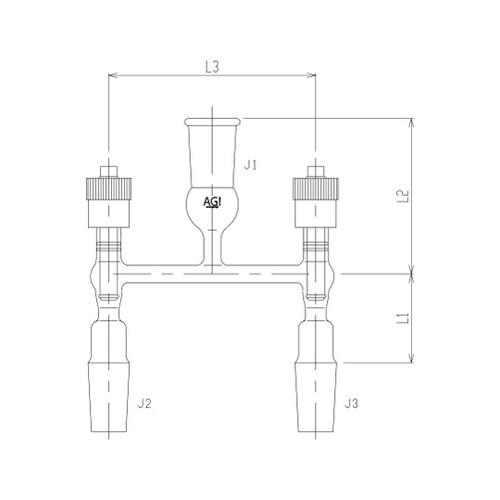 2498−2L 高真空グリースレスバルブ