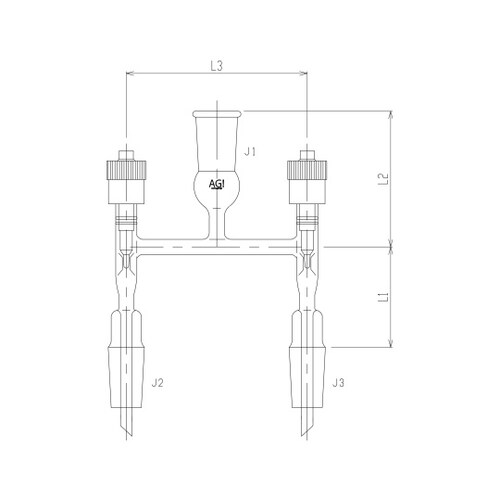 2499−1L マルチニードルバルブ