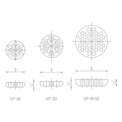 3562−40 テフロン目皿