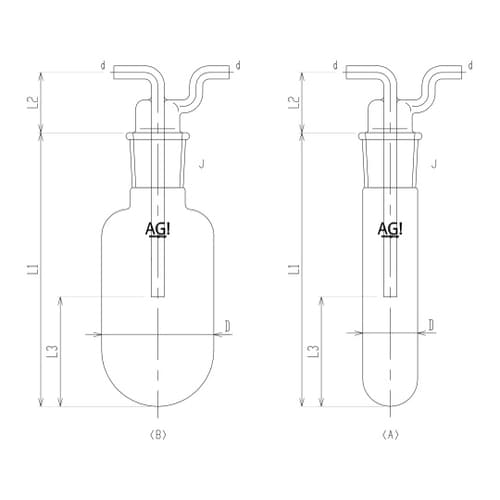 4134−1000 摺付トラップ III型