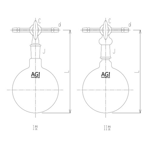 4206−1000/2 試料採取フラスコ