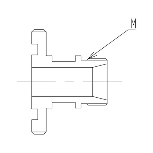 9199−15P 金属製媒体アダプター