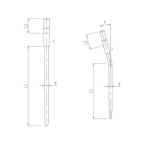 3380−3M−C9反応器用温度計保護管