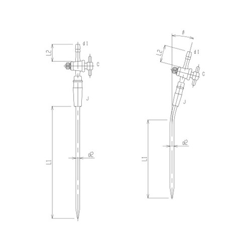3390−0M−9反応容器用キャピラリ管