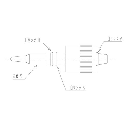 2228−14S ニードルバルブ 芯棒
