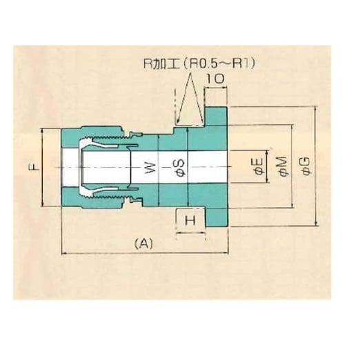 00N−108−03 ユニオンフランジ