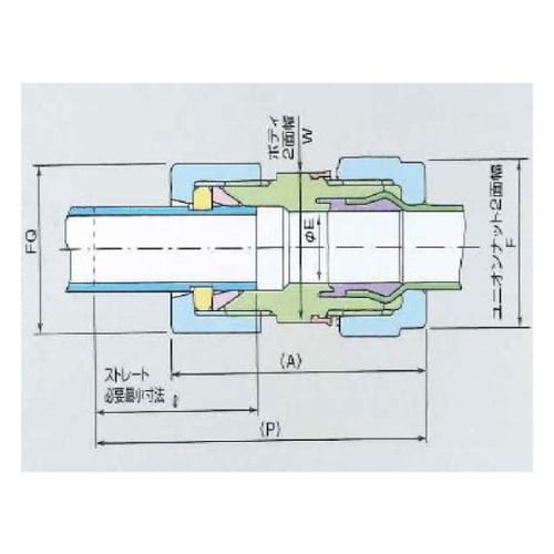 00N−130−03 石英管用ジョイントI