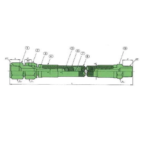 00I−102−01 高圧用ホースA型