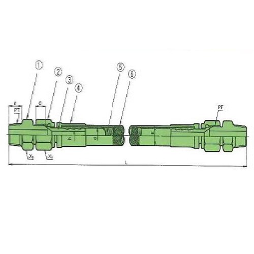 00I−108−05 中圧用ホース25A