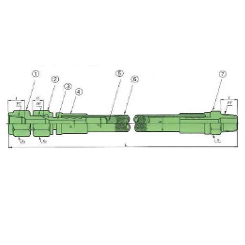 00I−110−03 中圧用ホース15A