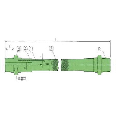 00I−112−03 中圧用ホース15A