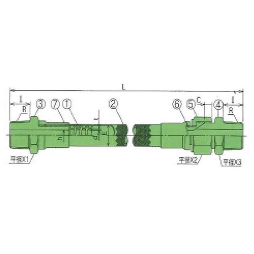 00I−114−05 低圧用ホース40A
