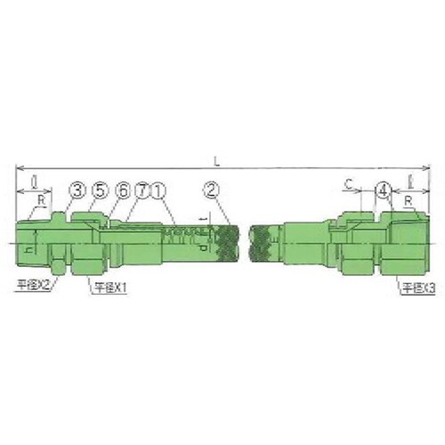 00I−116−01 低圧用ホース15A
