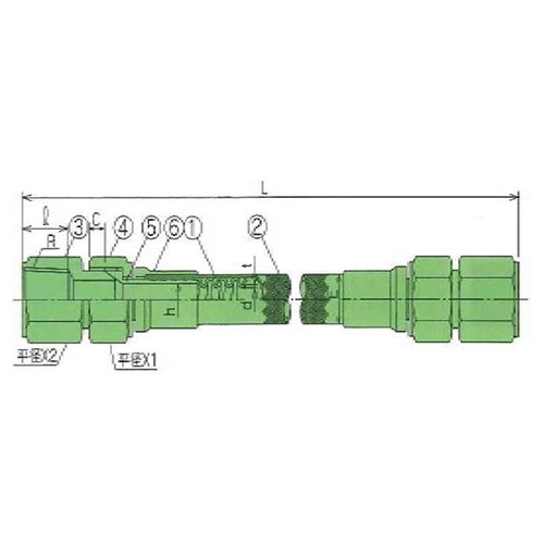00I−118−01 低圧用ホース15A