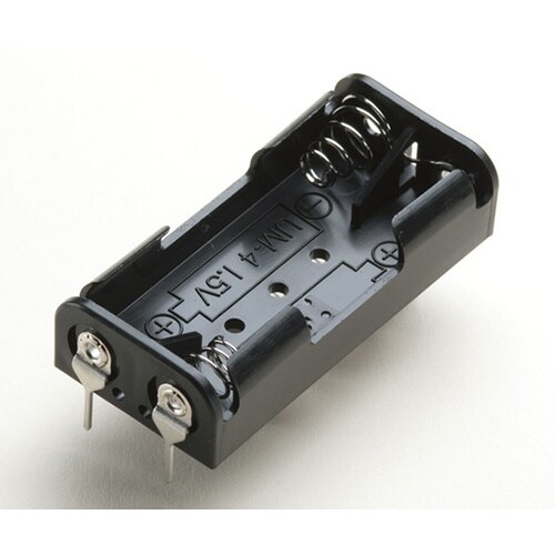 SN4−2PC−P ピン付電池ホルダー