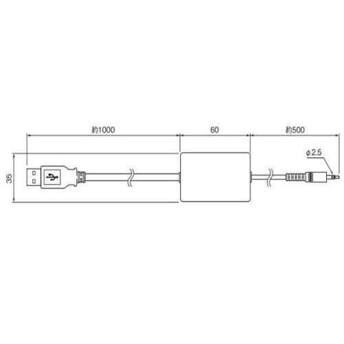 COPUSコンフィギュレタケーブル絶縁付