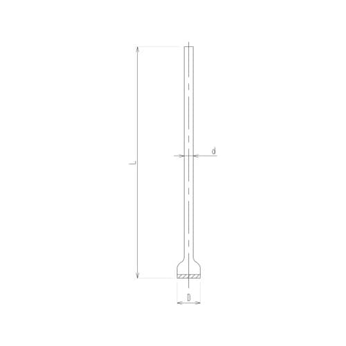 3904−25/4 ろ過板付きガス噴射管