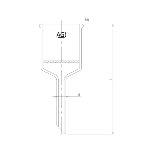 39163G/2硝子ろ過器ブフナーロート