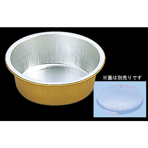 A3080−E丸型スムース8cmゴールド