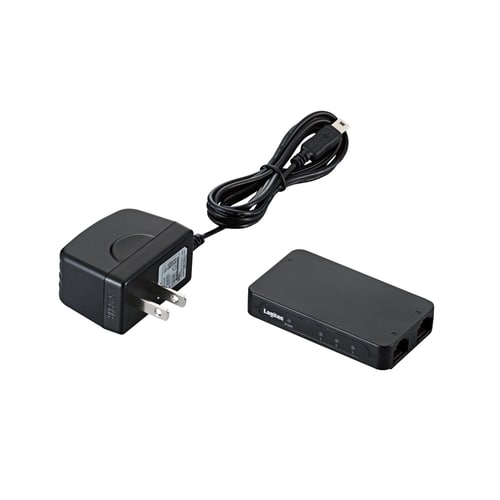 イーサネットハブ 3ポート ブラック