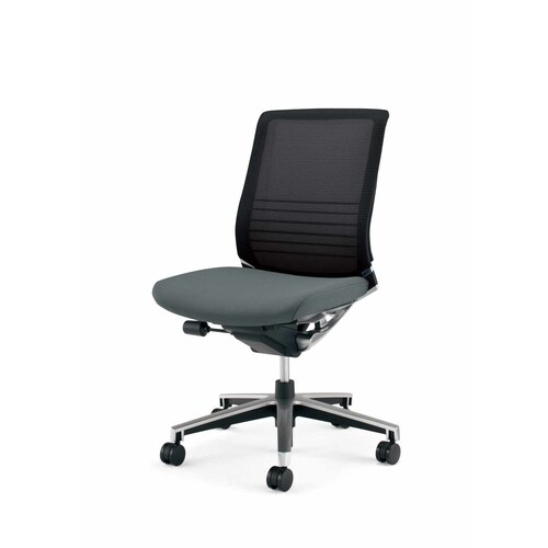 インスパイン ローバック本体黒肘無 灰 硬床用