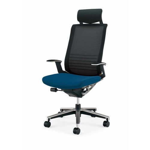 インスパイン ヘッドレスト本体黒T肘 紺 硬床用