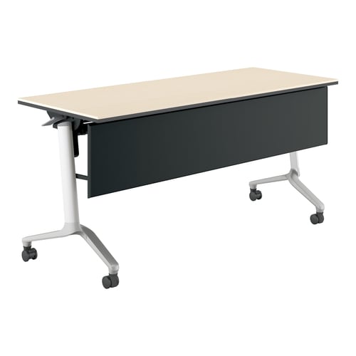 コンフェスト シンプルW15D6薄木目パネル付棚付