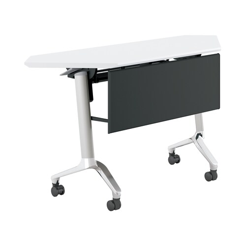 コンフェスト スタンコーナーD4白パネル付棚付