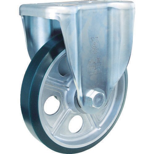アルミホイルウレタンキャスター 固定 AUK250