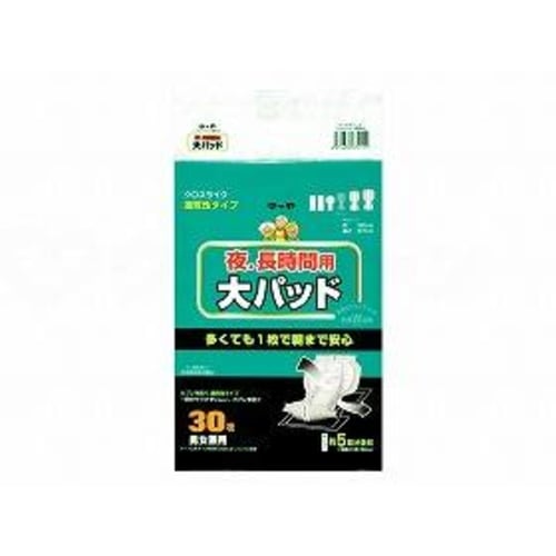 夜.長時間用大パッドクロスライク 30枚入×6個