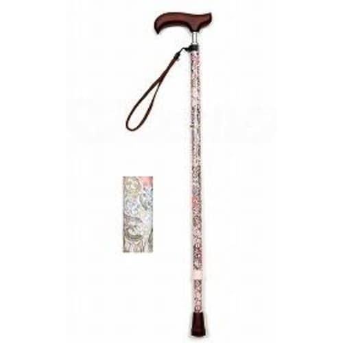 スリムネック伸縮スリム(柄) ペールフラワー×2