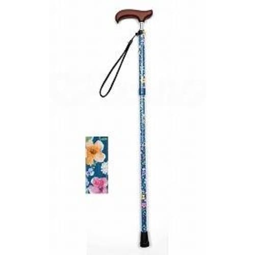 スリムネック折畳スリム(柄) ネイビーフラワー×2