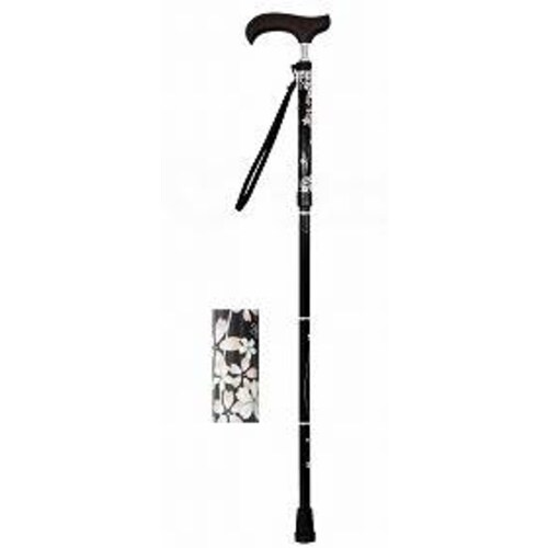 スリムネック折畳スリム(柄) ブラックチェリー×2