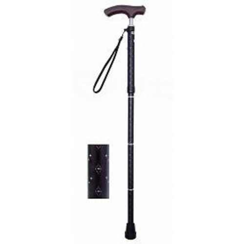 スリムネック折畳ベーシック(柄) ブラックダイヤ