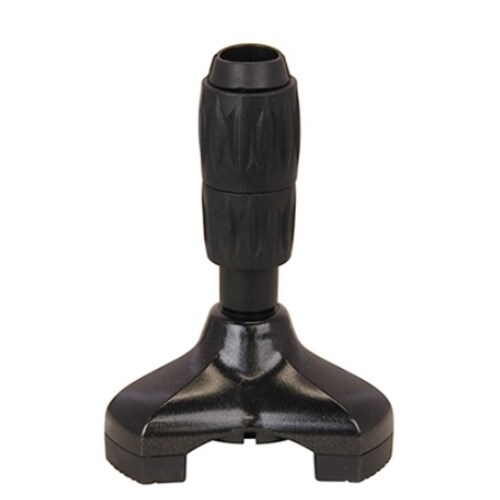 杖用自立先ゴム/ブラック×2