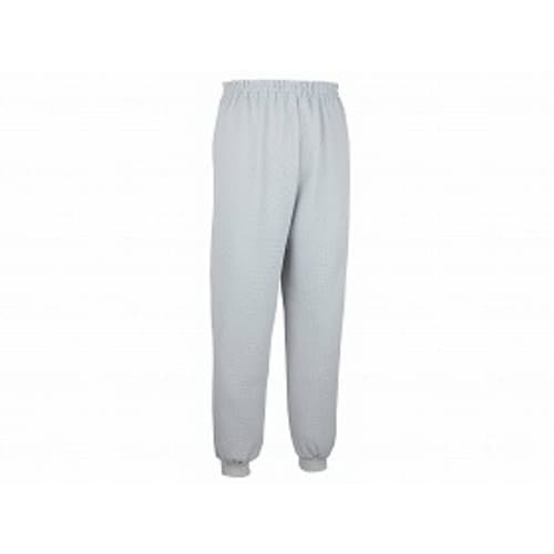 スクエアニット裾リブ付きズボン/グレー/S×2