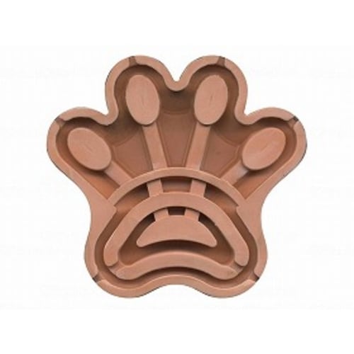 猫の手ステッキ用石突 チャトラ柄×3