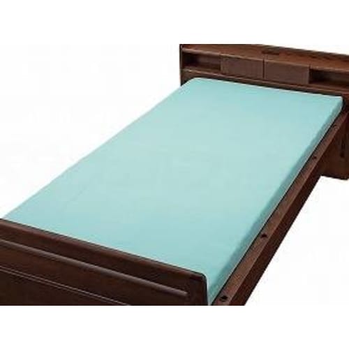 マットレス用ニット防水シーツ サックス S×2