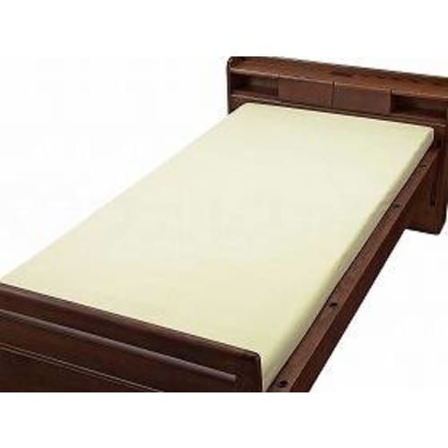 トリコットパイルフラット型防水シーツ クリーム×2