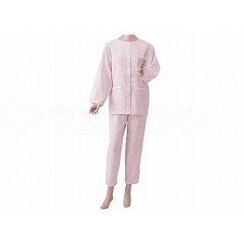 婦人 楽らくガーゼパジャマ長袖/ローズ/S×2