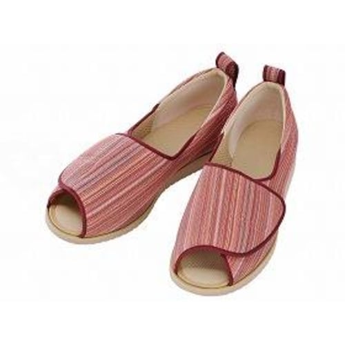 オープン和(なごみ)(両足)赤(縞)左S/右L×2